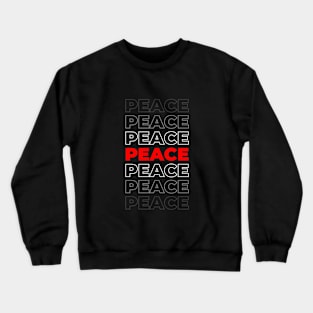 Peace Crewneck Sweatshirt